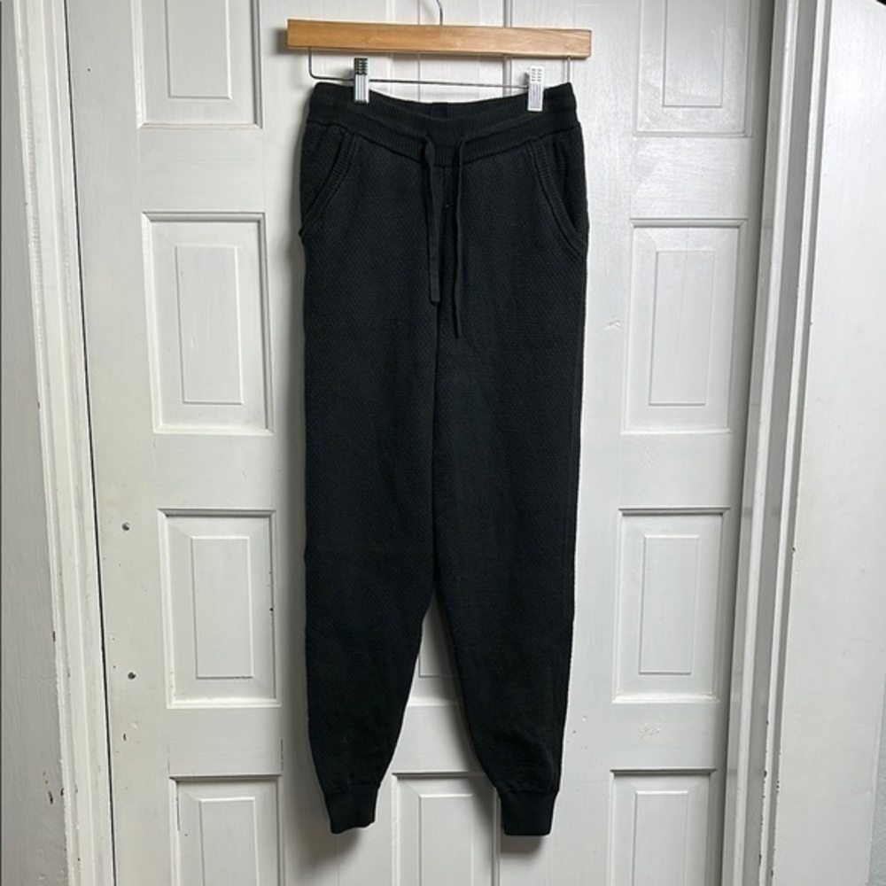 Tommy John women’s sweater lounge jogger black size x-small